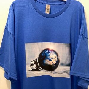 Mens globe T-Shirt